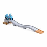 Step2 Up & Down Roller Coaster Platinum Edition Ride On - Blue and Grey
