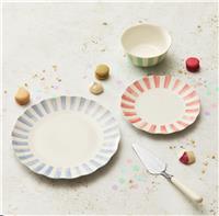 Royal Victoria Bazaar 12 Piece Porcelain Dinner Set