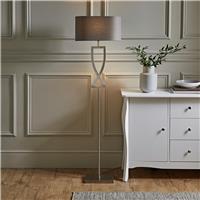 ValueLights Katniss Metal Statement Floor Lamp - Chrome