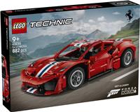 LEGO Technic Ferrari 488 PISTA Car Toy Model Kit 42235