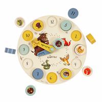 Gruffalo Wooden Counting Clock Toy