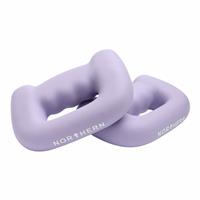 Northern D-Shaped Boxing Dumbbells Lavender - 2 x 3kg