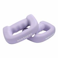 Northern D-Shaped Boxing Dumbbells Lavender - 2 x 4kg