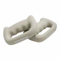 Northern D-Shaped Boxing Dumbbells Natural - 2 x 1kg