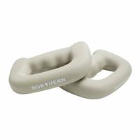 Northern D-Shaped Boxing Dumbbells Natural - 2 x 2kg
