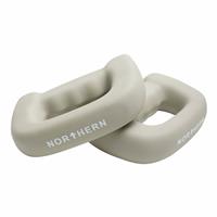 Northern D-Shaped Boxing Dumbbells Natural - 2 x 4kg