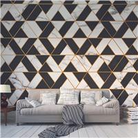 Origin Murals Marble Textured Geometric Wall Mural