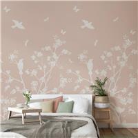 Origin Murals Blossom Trail Blush Wall Mural