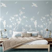 Origin Murals Blossom Trail Wedgewood Wall Mural