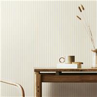 Hoopla Walls Chalk Stripe Wedgewood Wallpaper