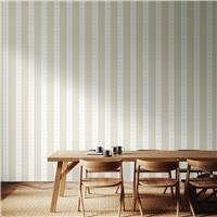 Hoopla Walls Decorative Stripe Linen Stone Wallpaper