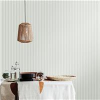 Hoopla Walls Elegance Chalk Stripe Sky Wallpaper