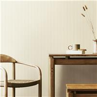 Hoopla Walls Elegance Tiny Stripe Oat Wallpaper