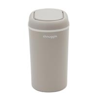 Shnuggle Eco-Touch Baby Nappy Bin - Taupe