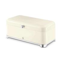 Swan Solace Stainless Steel Bread Bin - Cream