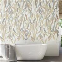 Origin Murals Willow Leaf Vine Linen Wall Mural