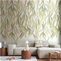 Origin Murals Willow Leaf Vine Olive Wall Mural