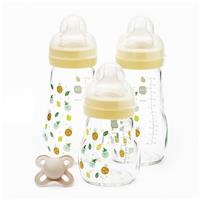 MAM Feel Good Glass Baby Bottle Starter Set