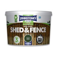Johnstone's Shed & Fence Matt Paint 9L - Forest Green
