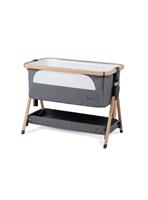 Silver Cross Lunar Bedside Crib - Whisper Grey