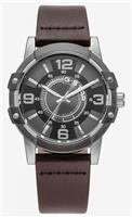 G Star Constructed Men's Brown Leather Strap Watch