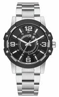 G Star Constructed Men's Silver Stainless Steel Bracelet Watch