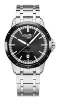 Roamer Mercury Classic Black Dial Silver Bracelet Men's Watch