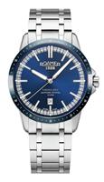 Roamer Mercury Classic Blue Dial Silver Bracelet Men's Watch