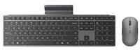 Lenovo 700 Modern Multi-Device Wireless Mouse and Keyboard - Luna Grey