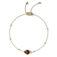 Radley 18ct Gold Plated Tigers Eye Friendship Bracelet