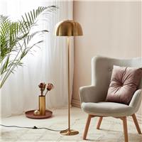 Nordlux Cera Metal Statement Floor Lamp - Brass