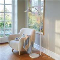 Nordlux Dial Metal Statement Floor Lamp - White