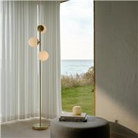 Nordlux Lilly Multihead Floor Lamp - Brass