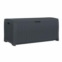 Suncast 276L Missouri Storage Box - Cyberspace Grey