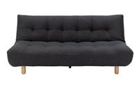 Habitat Kota Boucle 3 Seater ClicClac SofaBed-Charcoal