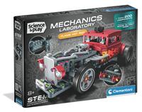 Clementoni Science & Play Mechanics Lab Hotrod and Rocket Truck Construction Toy