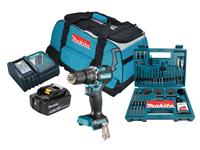 Makita DHP487Z 5.0Ah Cordless Combi Drill Kit - 18V