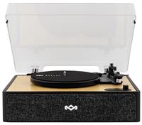 House of Marley Rise Up Bluetooth Record Player with Built-In Speakers - Black