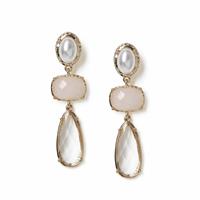 Freedom Multi Stone Drop Earrings