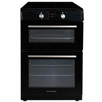 Russell Hobbs RH60EDOIH6011B 60cm Double Oven Electric Cooker - Black