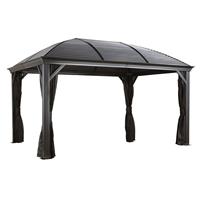 Sojag Moreno 3m x 4.3m Garden Gazebo - Grey