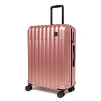 Rock 8 Wheel Hard Medium Suitcase - Pink