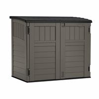 Suncast 963L Stow Away Store - Stone Grey