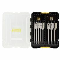 Stanley Fatmax 8 Piece Flatwood Drill Bit Set