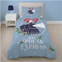 The Polar Express Kids Blue Bedding Set - Single