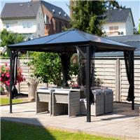 Sojag Verona 3m x 3m Garden Gazebo - Grey