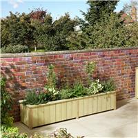 Rowlinson 199cm Signature Heritage Trough Wooden Planter