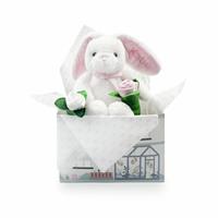 Babyblooms Personalised Bunny And Buds Gift Set - Pink