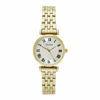 Sekonda Silver Dial Gold Tone Stainless Steel Bracelet Watch