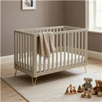 Babymore Kimi Cot Bed - Cashmere